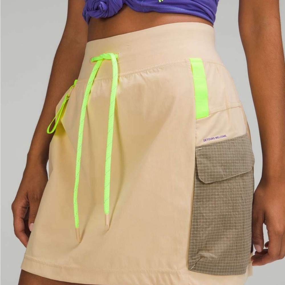 Lululemon Multi-Pocket Cargo High-Rise Hiking Skirt